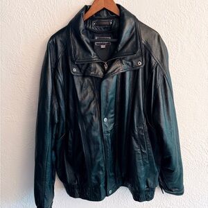 Wilsons Leather Black Jacket